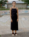 BASERANGE Apron Dress Portugal BAS-DRYU-WS-000-BLACK